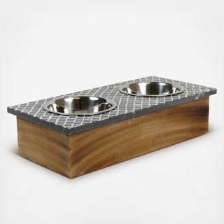 Double Pet Feeder