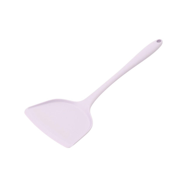 Unique Bargains Cooking All-in-One Full-Coverage Pot Shovel 75g Dishwasher Safe Silicone 1 Pc Purple