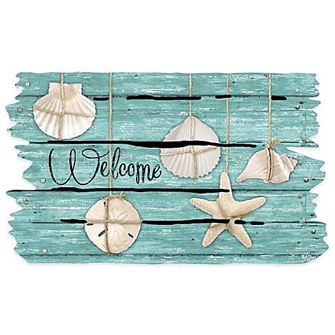 Masterpiece 18-Inch x 30-Inch Seashell Door Mat