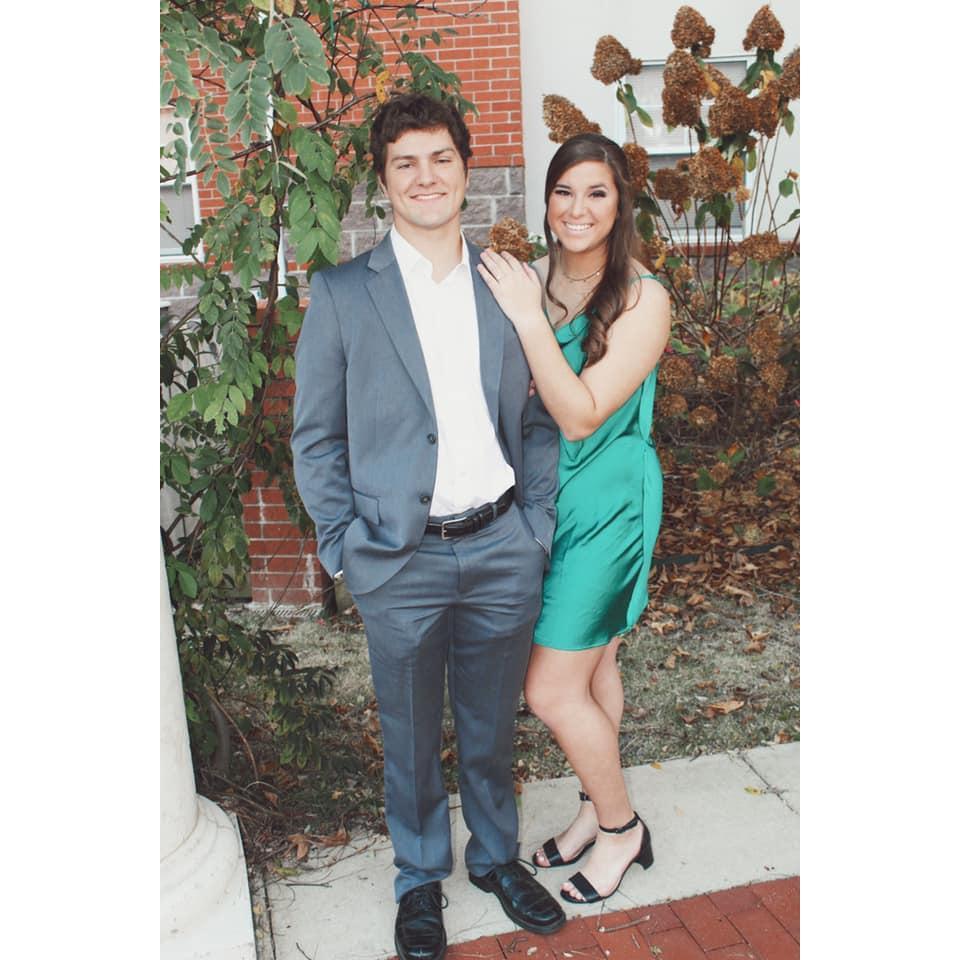 My sweet last semi formal with my handsome man 2020