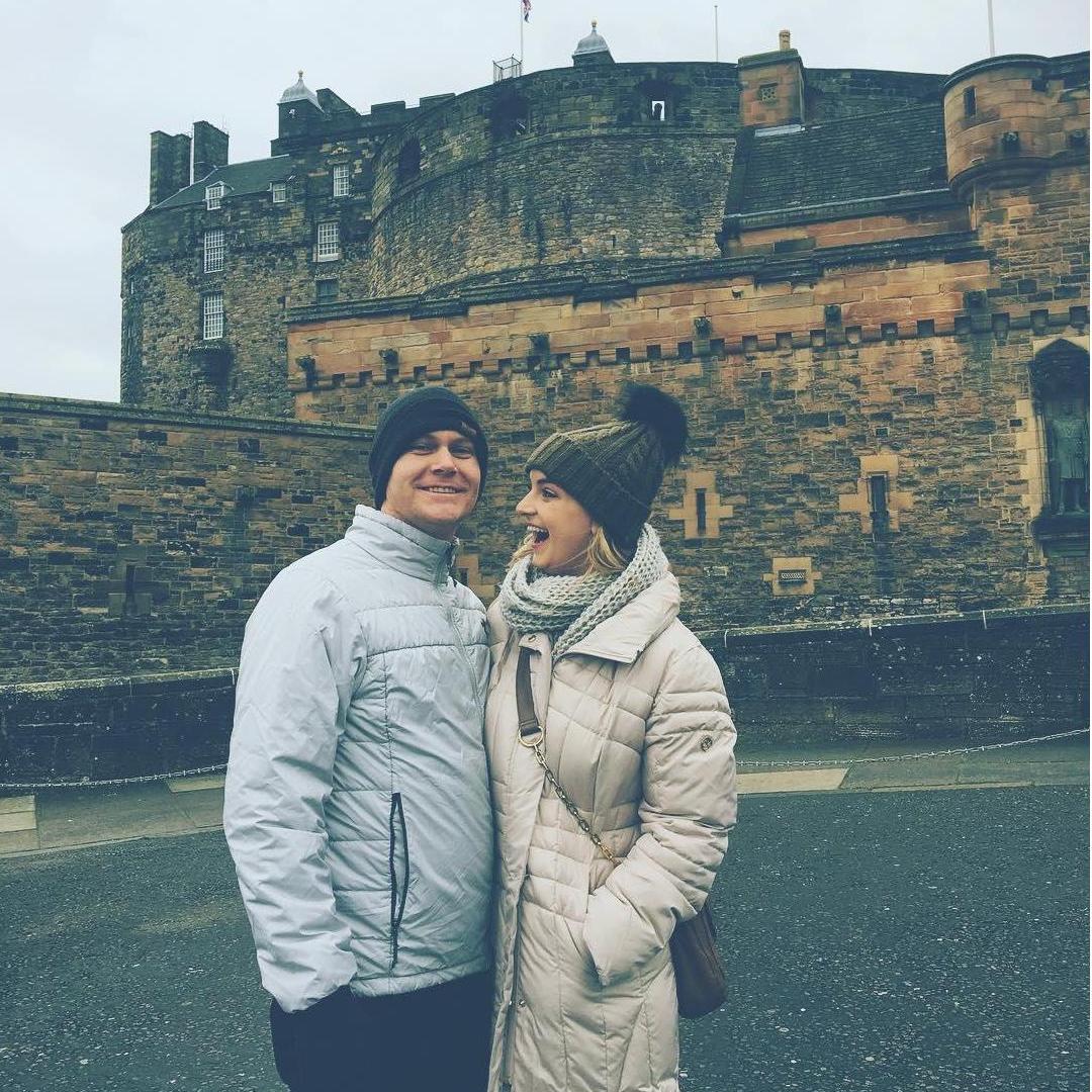 Edinburgh, Scotland. Our first international (major) trip together!