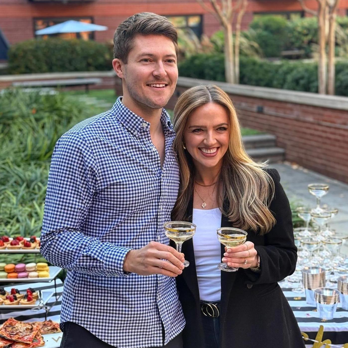 Celebrating our engagement!