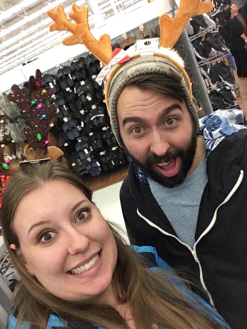 Late night runs to Walmart
