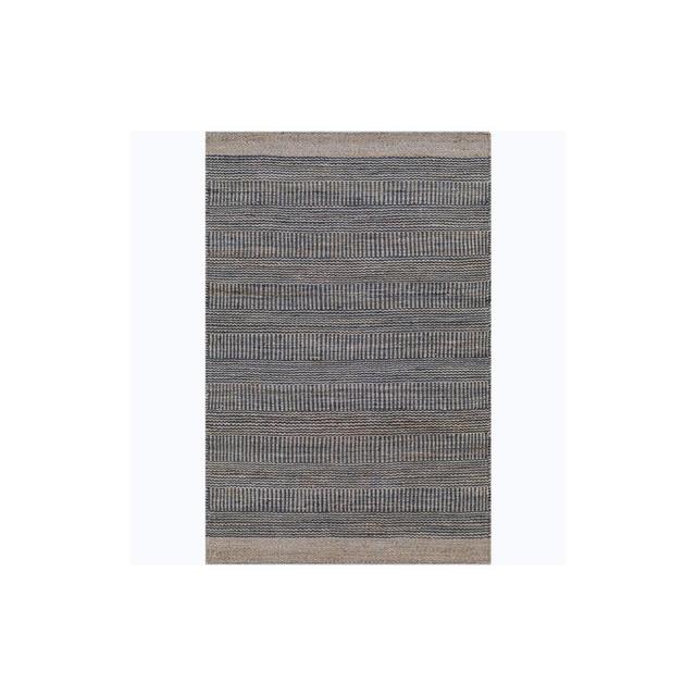 Mark & Day Cylinder 5'x7'6" Rectangle Woven Indoor Area Rugs Dark Blue/Light Gray