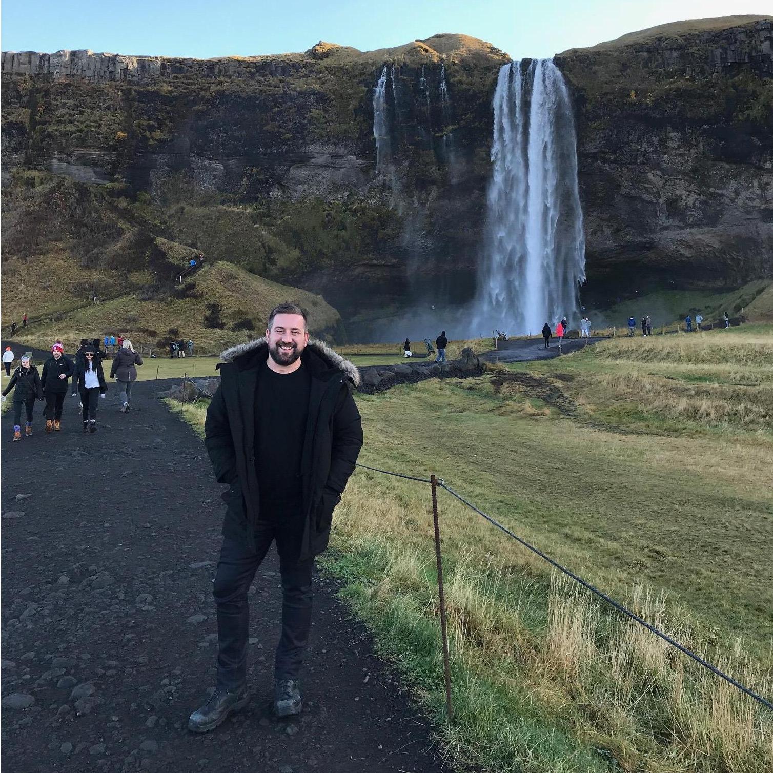 A couple of hours before Greg proposed...
Iceland, Oct. 2017