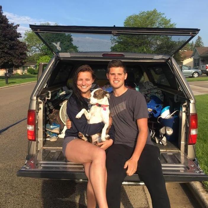 All packed up & ready to move to Dallas for the summer!