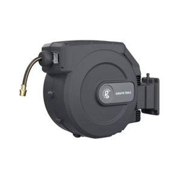 Retractable Plastic 150-ft Wall-Mount Hose Reel