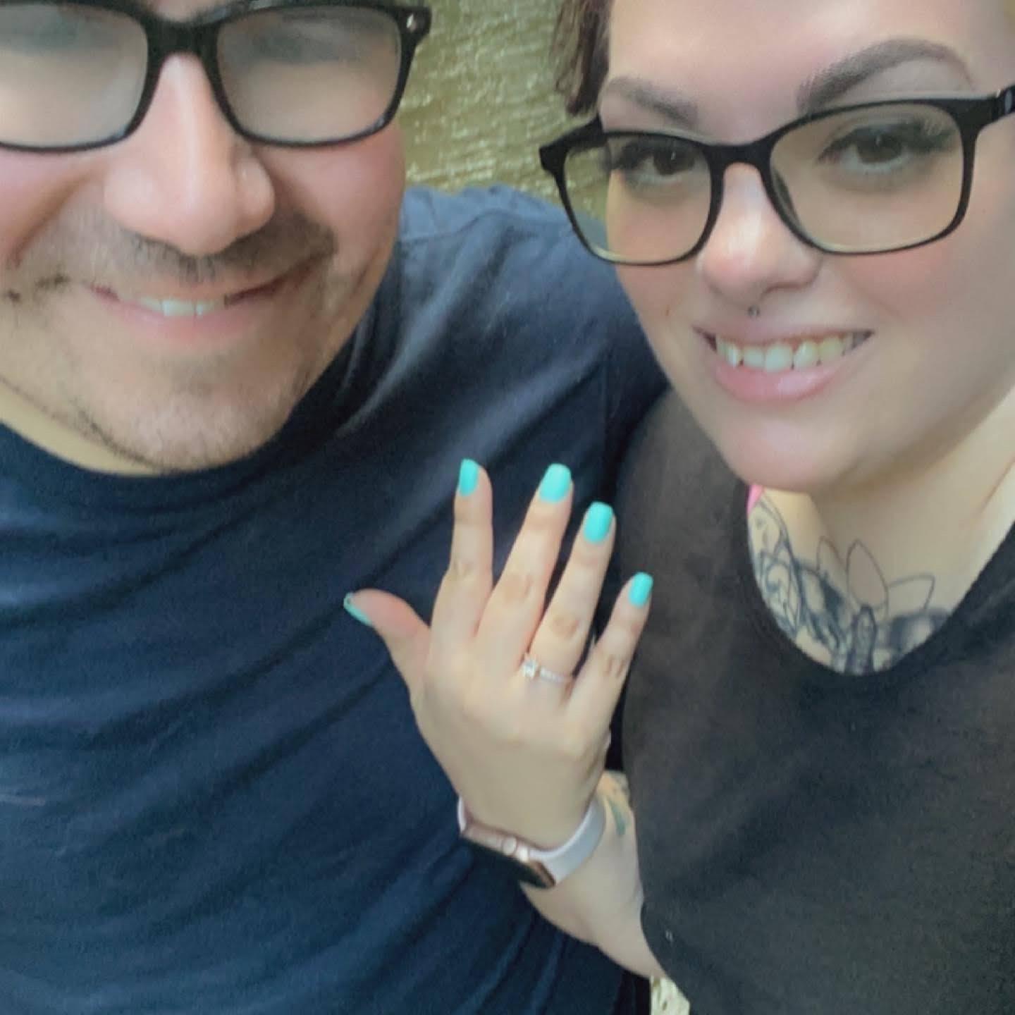 June 20, 2021: Brittany said "I Do" on a 2nd visit to Buttermilk Falls in Ithaca, NY <3