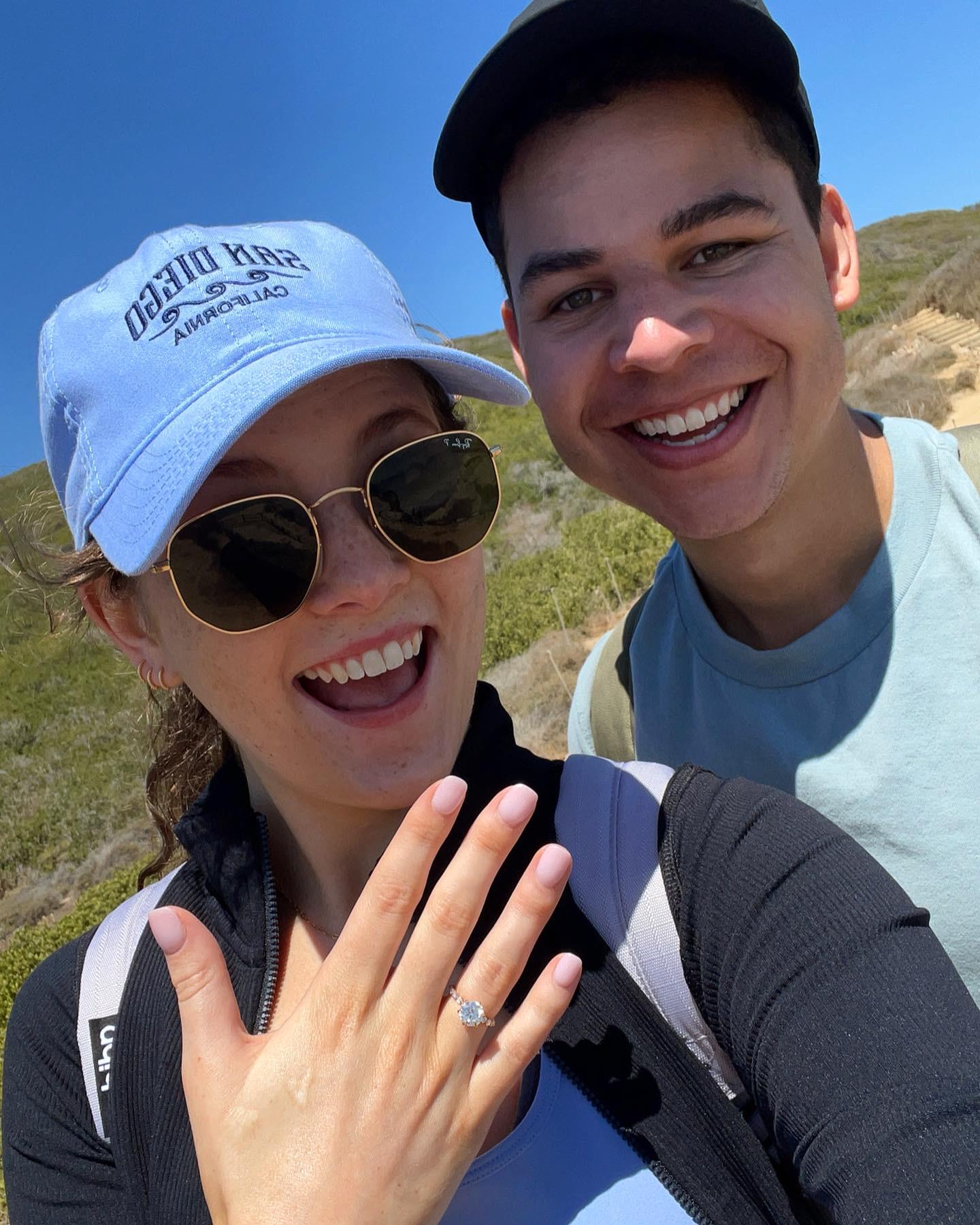 Right after we got engaged!