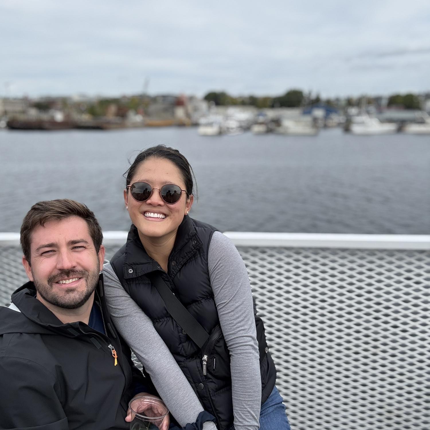 Boat ride in Seattle