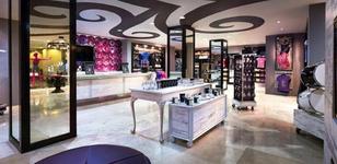 Enjoy shopping at the several shops on property