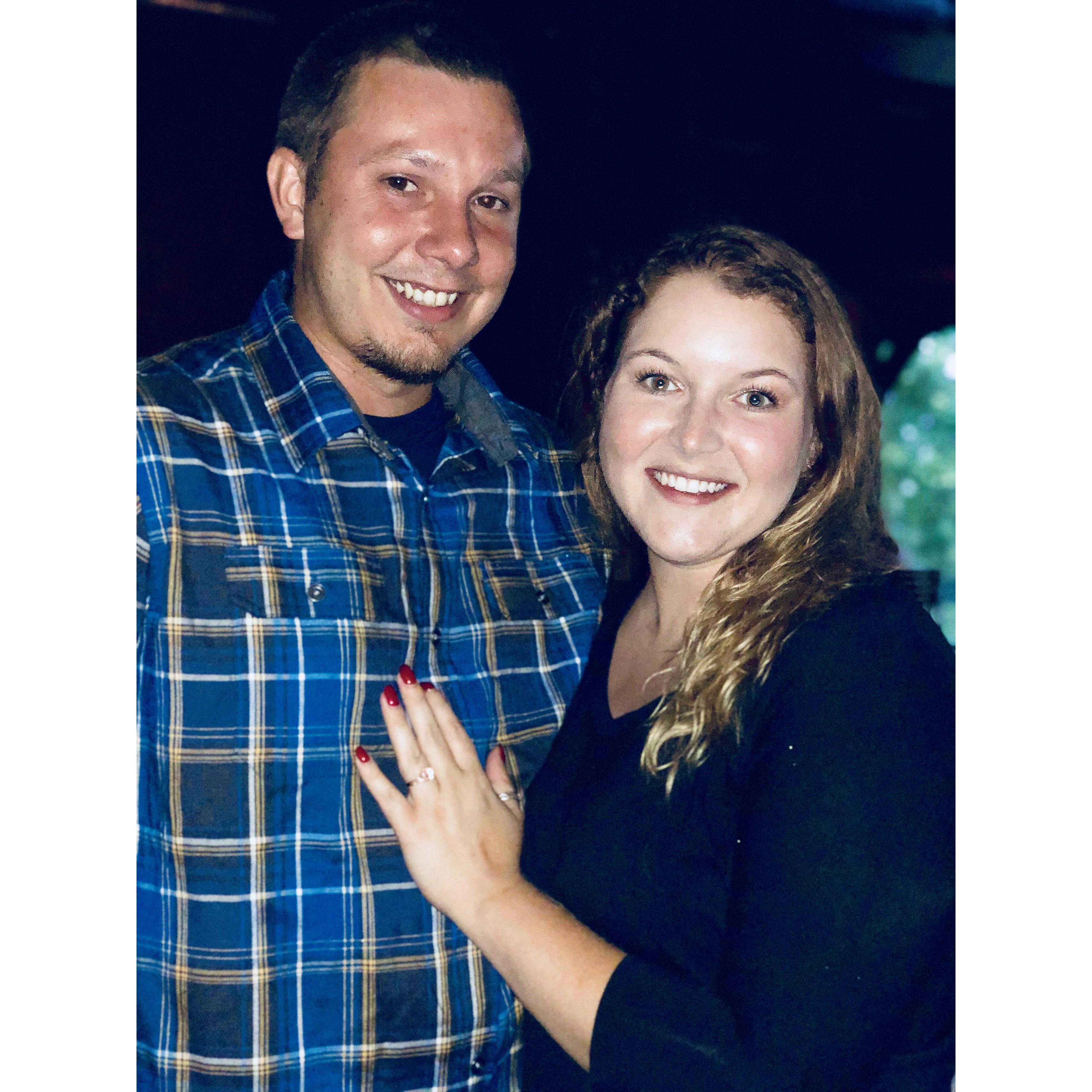 The night Jake proposed!