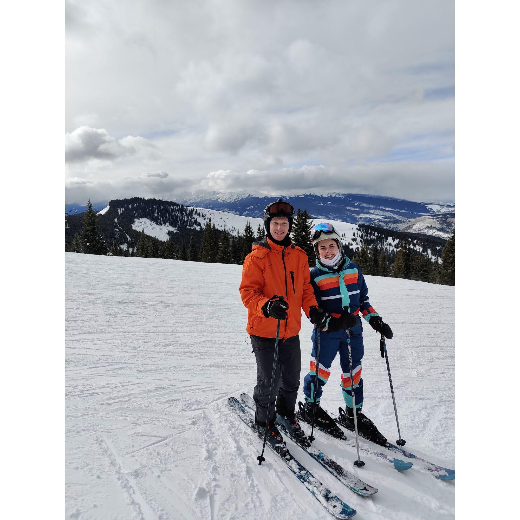 We also loveeee skiing!