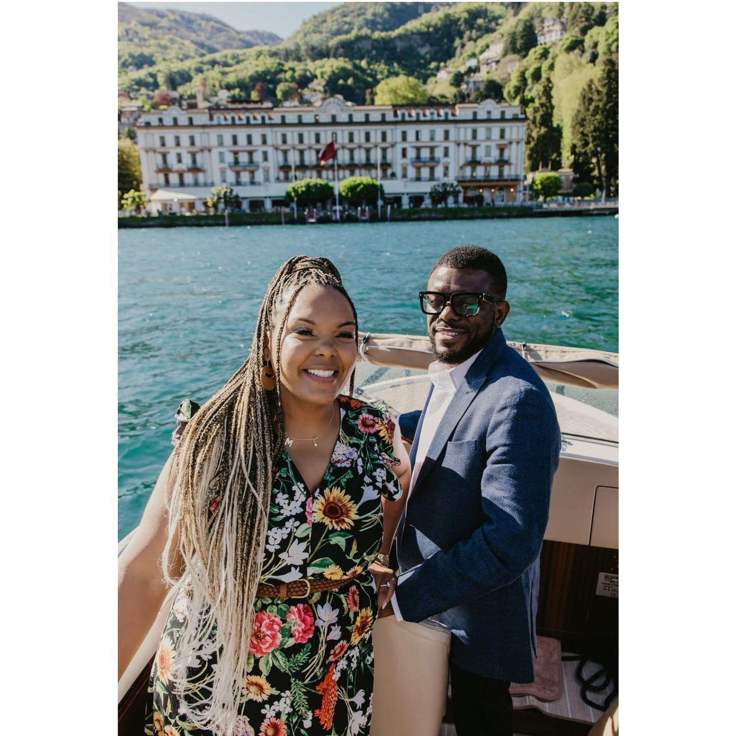 Engagement Shoot in Lake Como, Italy.