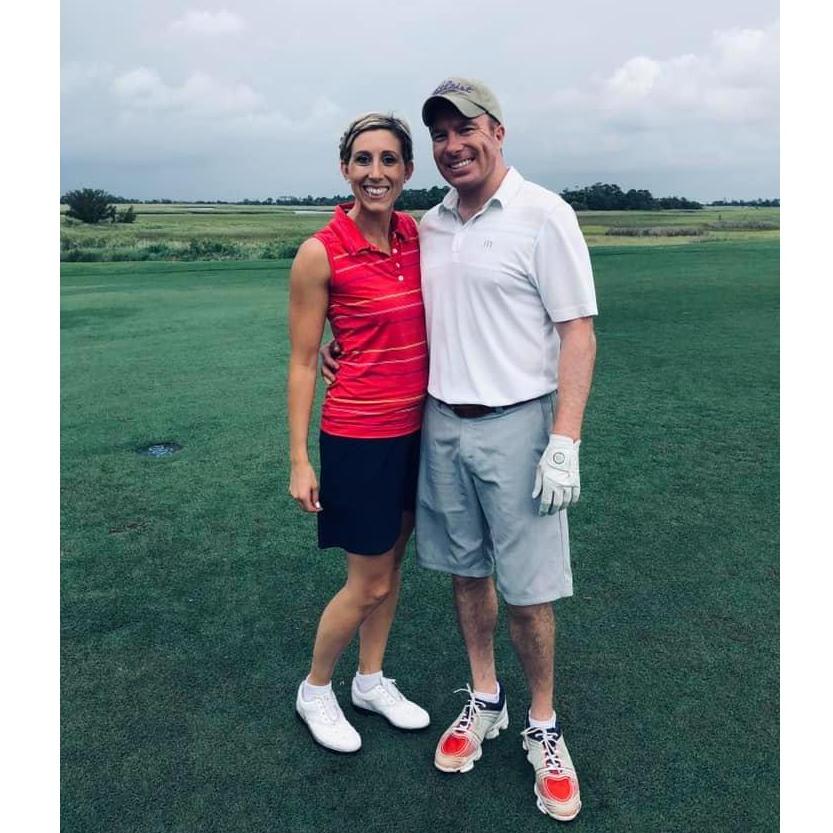 Golfing in Charleston, SC to celebrate Brian's 35th birthday