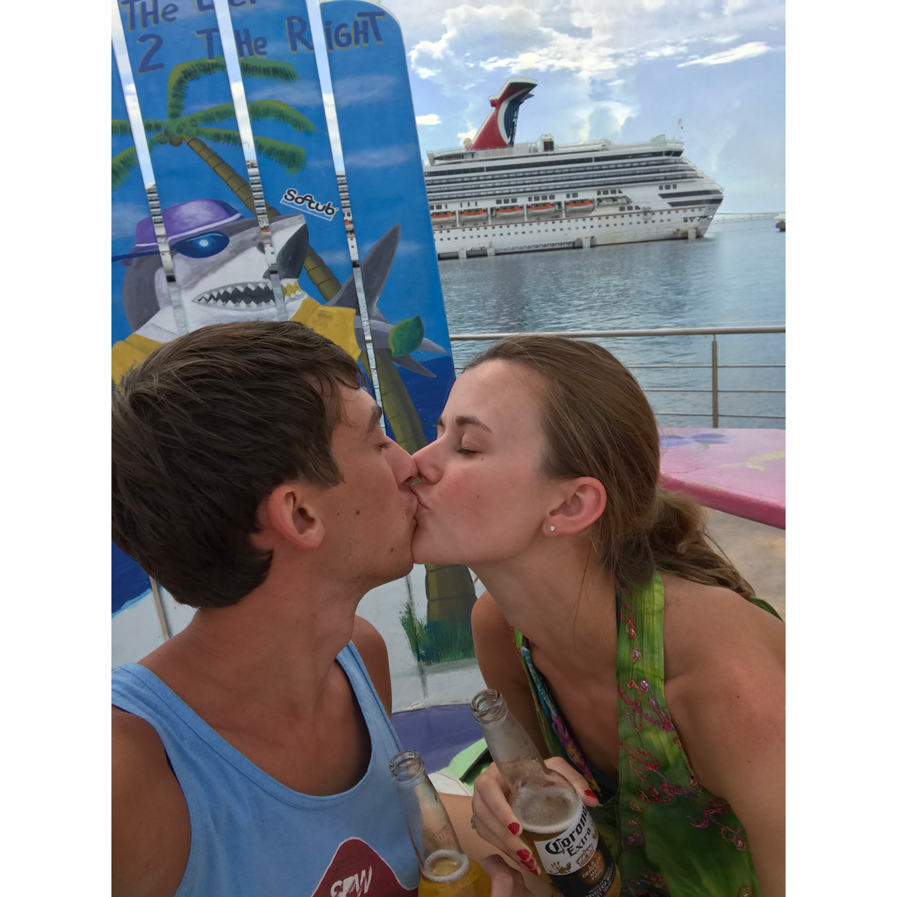 2019 - Cozumel, Mexico - After snorkeling excursion.. and maybe an open bar