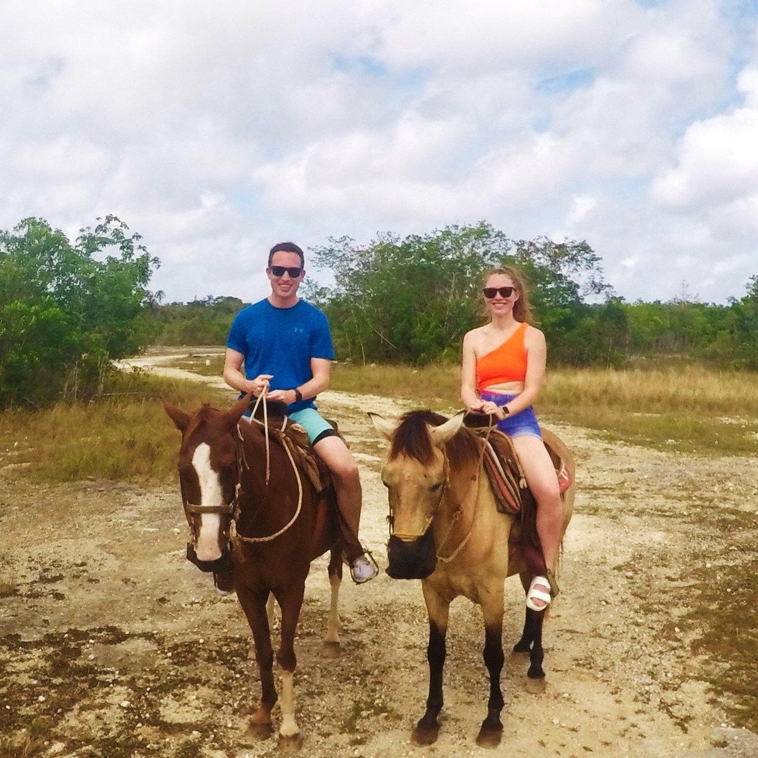 Horseback riding in Mexico