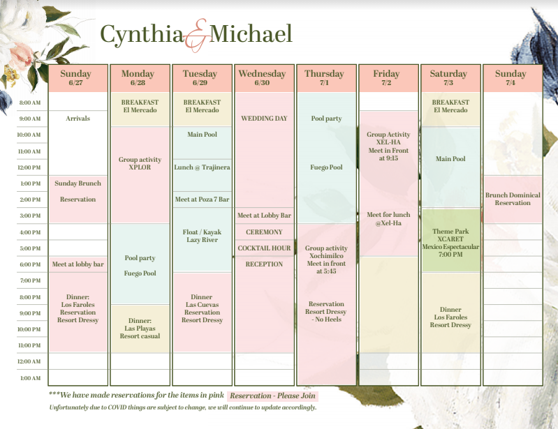 The Wedding Website of Cynthia Velazquez and Michael Donaldson