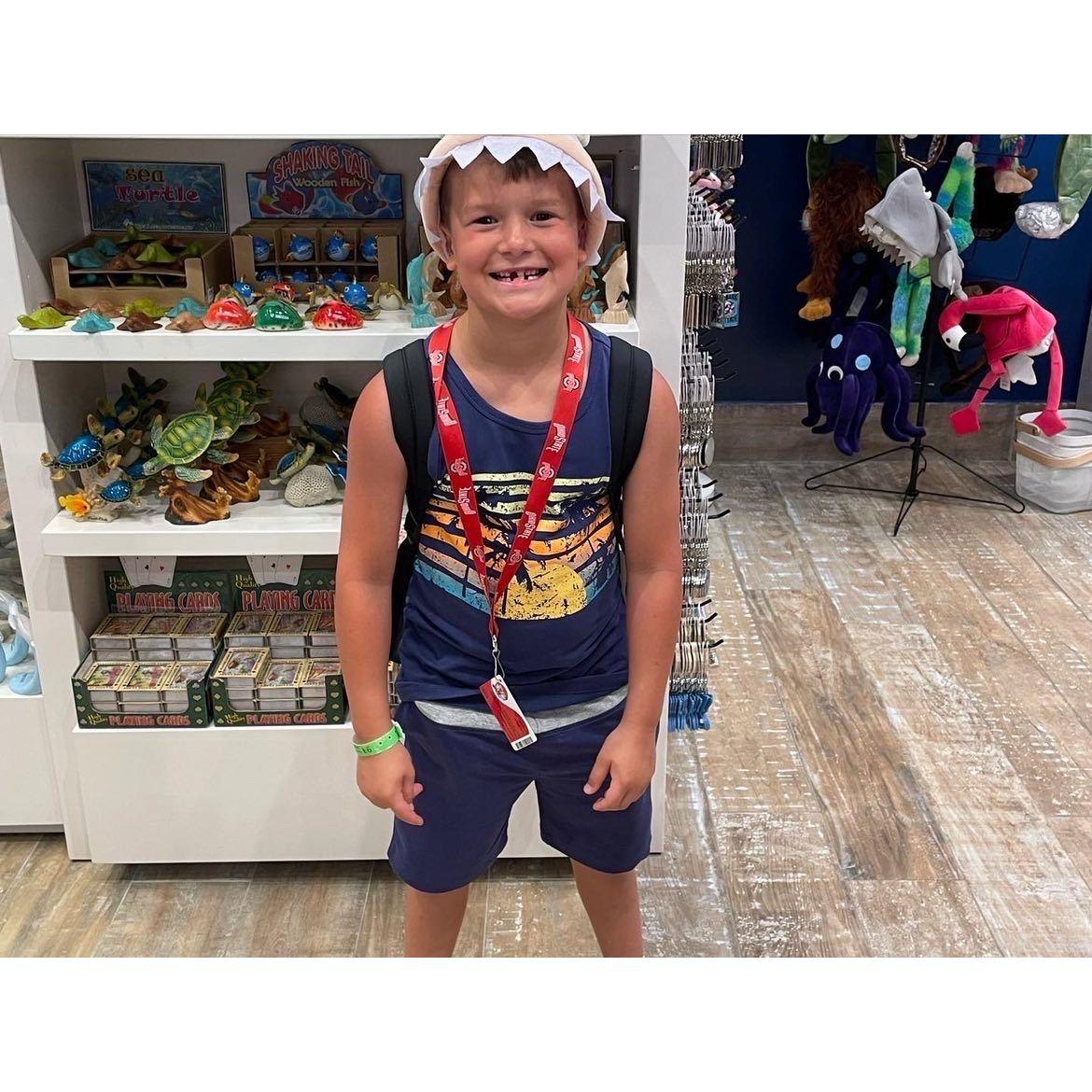 Austin's little brother, Kaiden