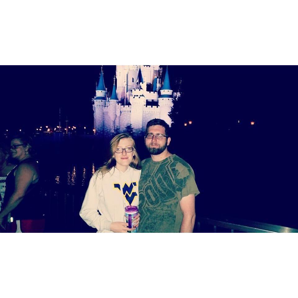 Our first trip to Disney World together in 2016!