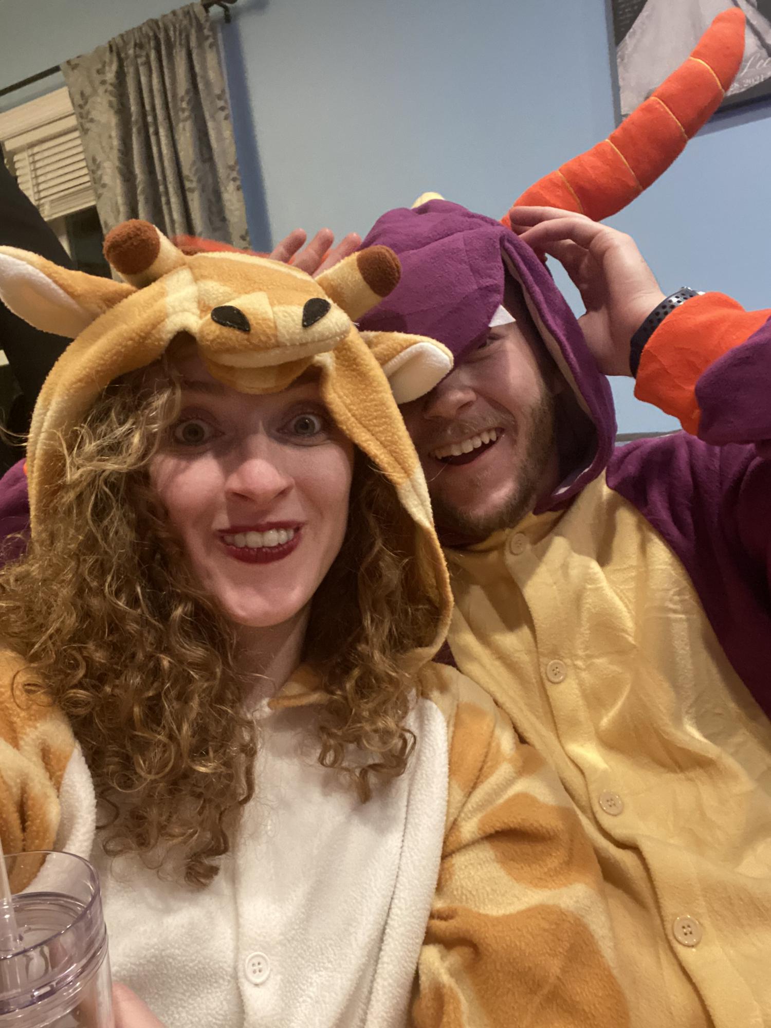 NYE 2022– Roll for attire: onesies.