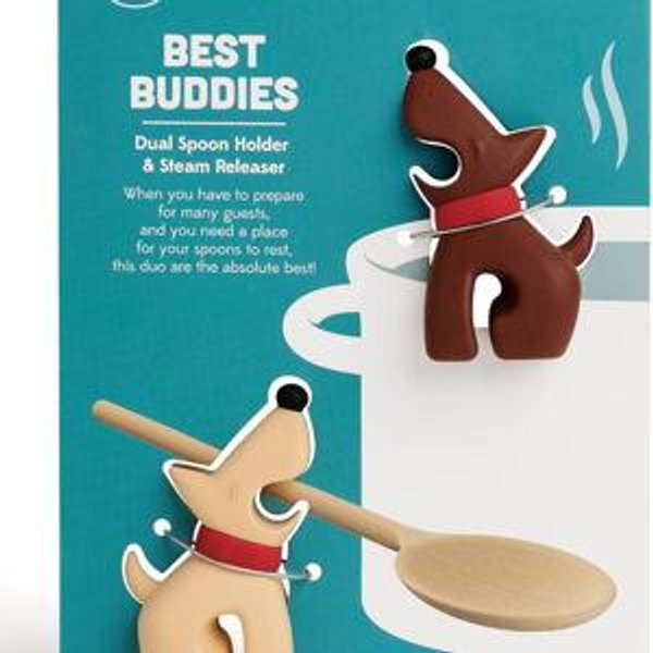 Funny Spoon Holder by OTOTO - Spoon Rest for Stove Top - Cooking Gadgets, Cooking Gifts, Cool Kitchen Gadgets, Cool Gifts, Cute Kitchen Accessories