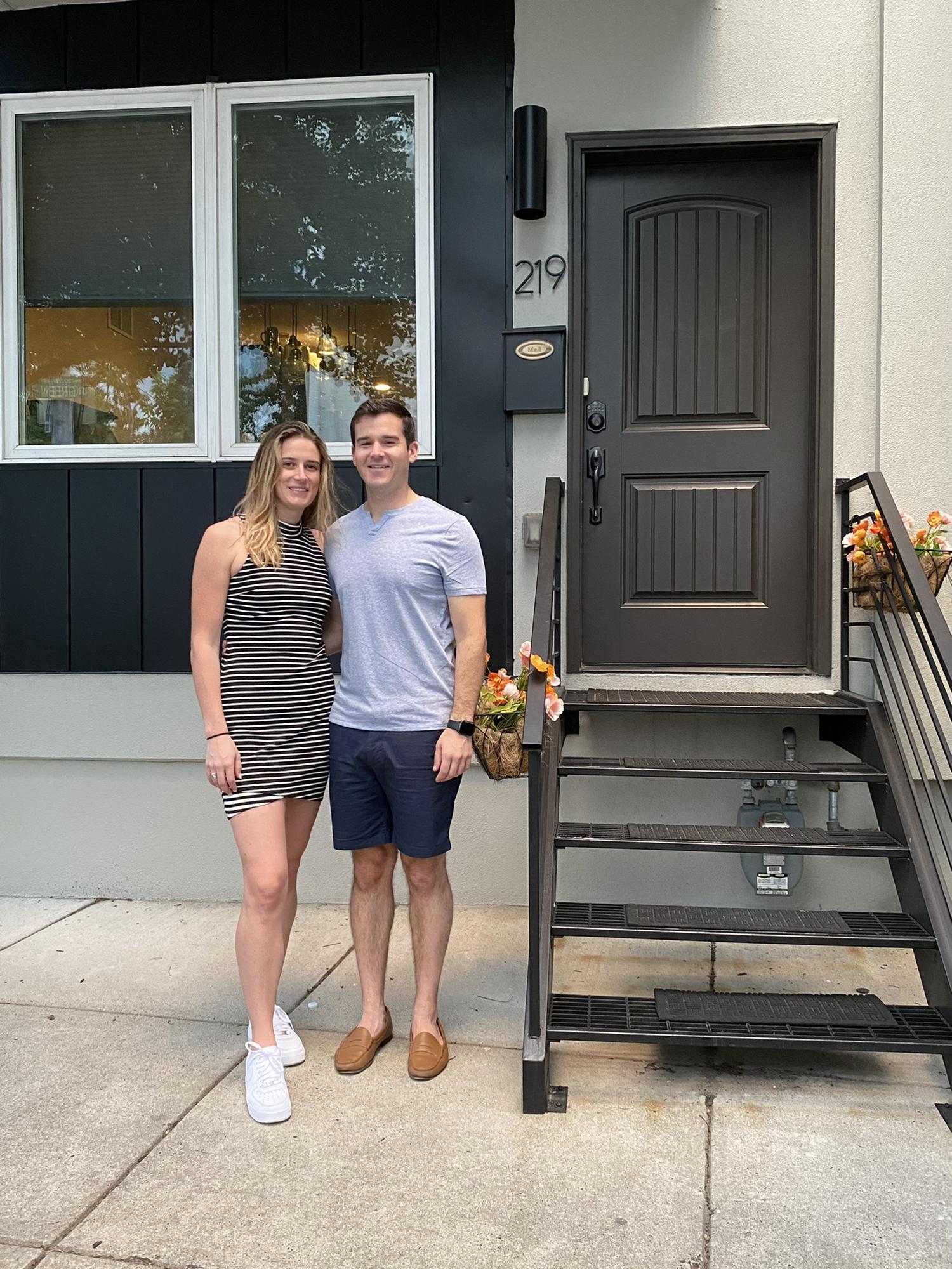 First house - and ready for visitors!