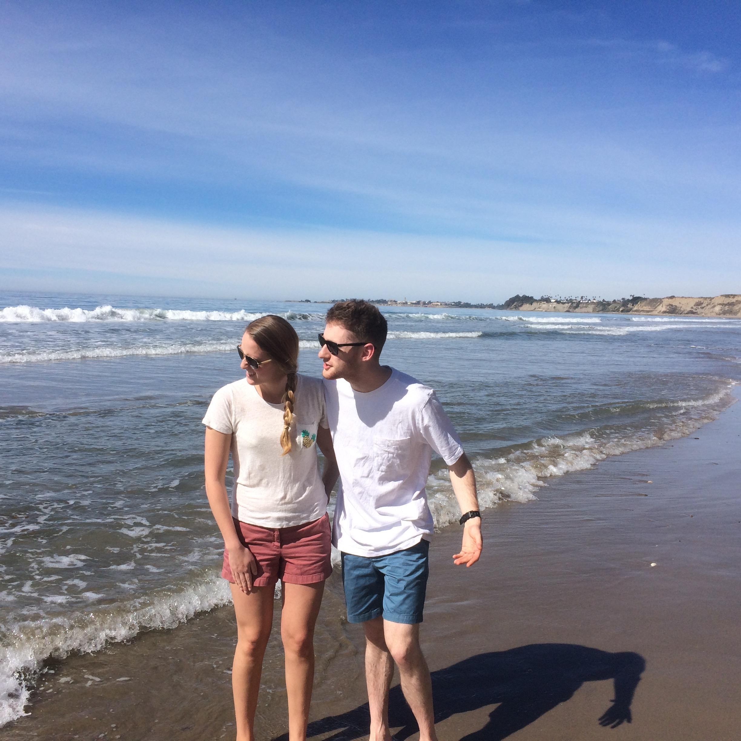 Spring break in Santa Barbara. The color coordination wasn't intended. (2015)