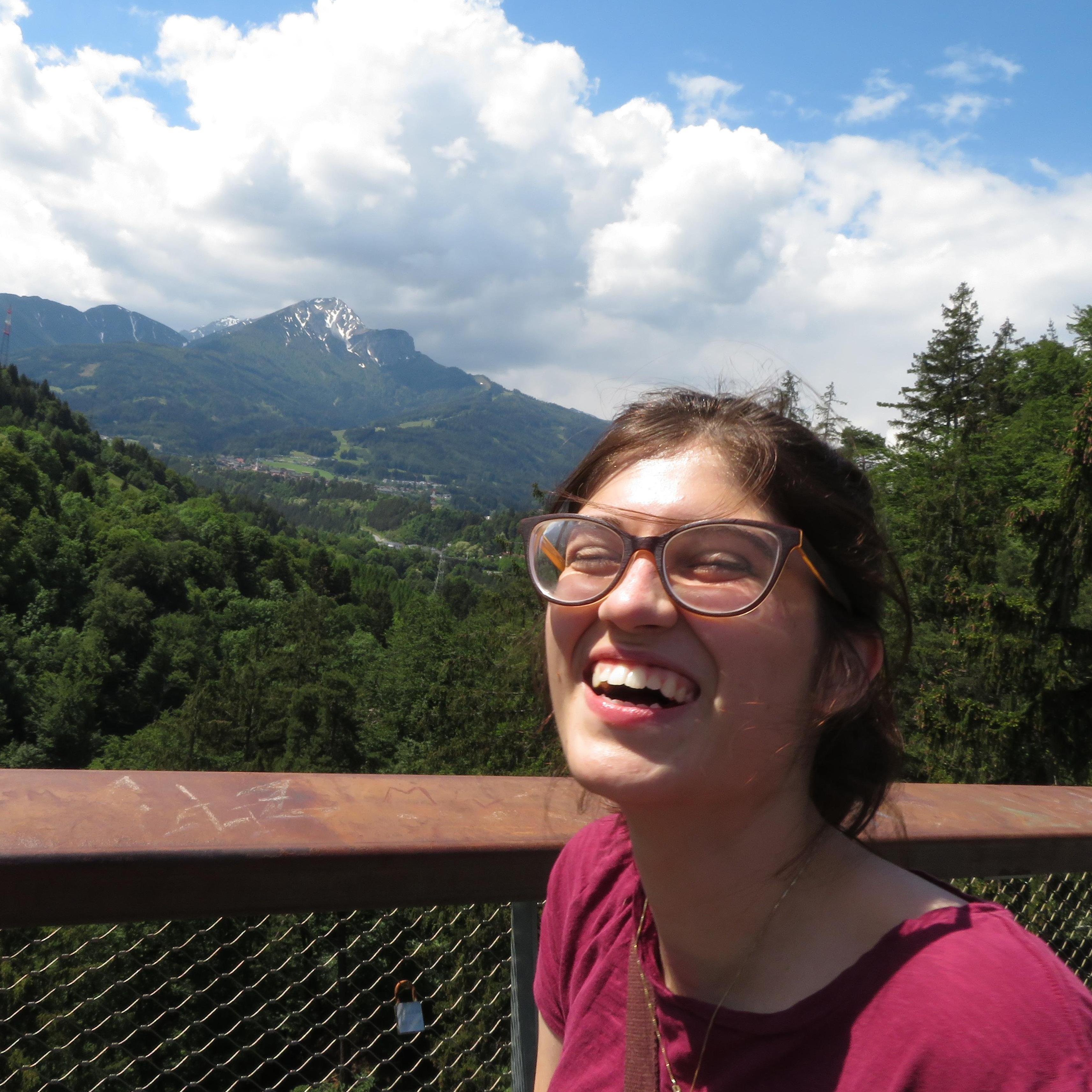 May 21, 2018: Don't let her laughter fool you. Caitlyn was terrified.