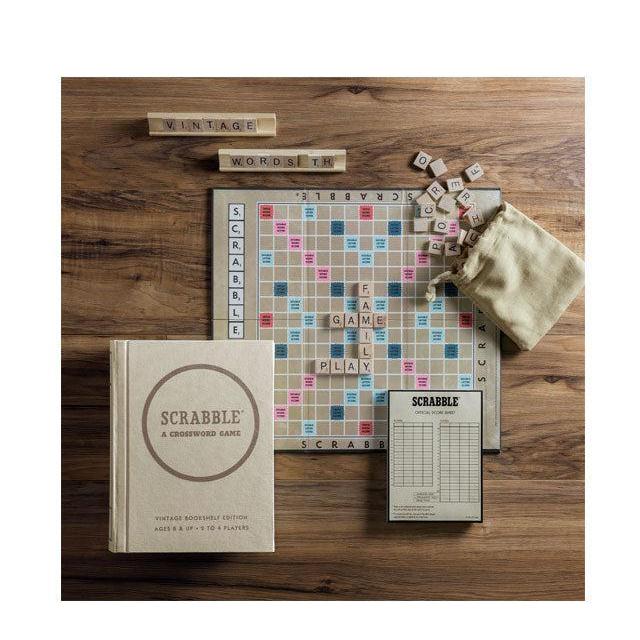 Scrabble Vintage Bookshelf Edition