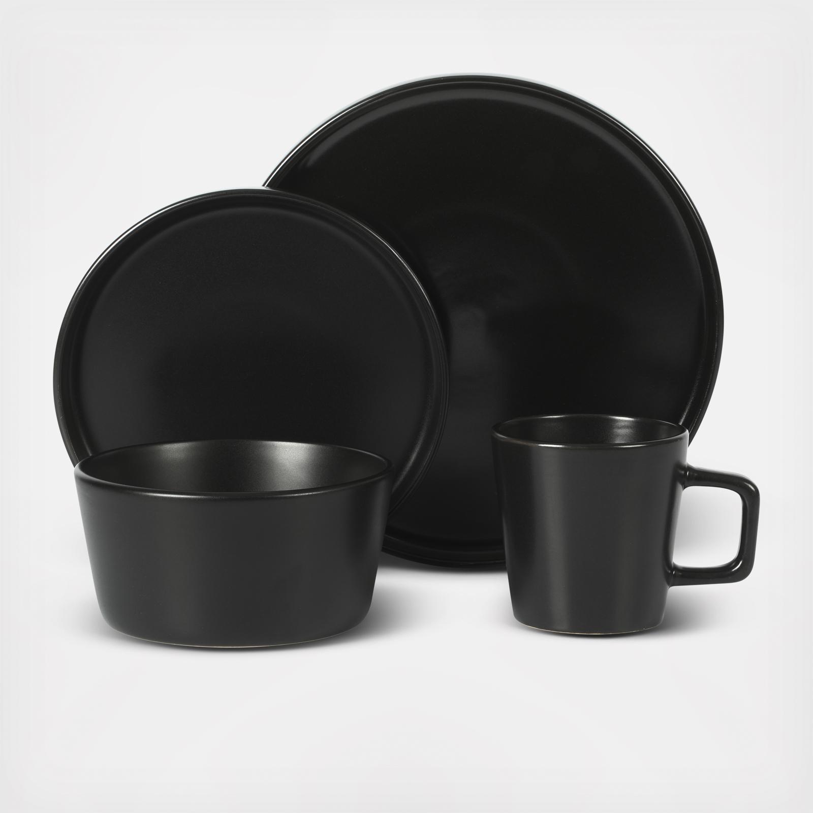 Stoneware Dinnerware Gibson Home Soho Lounge Plates Set Of Gibson