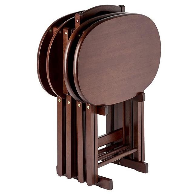 Winsome Nathan 5-PC Set Cappuccino Snack Table