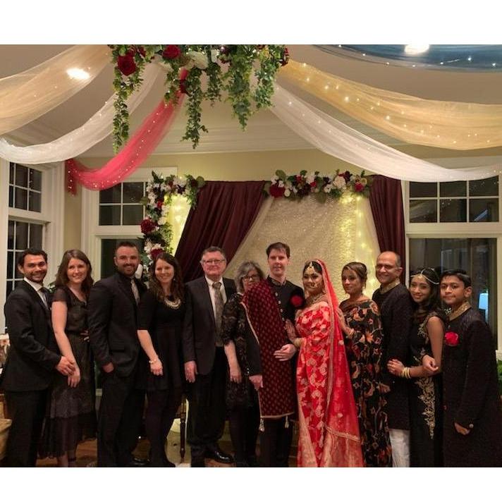 The Ahmed-Hottman clan all together.