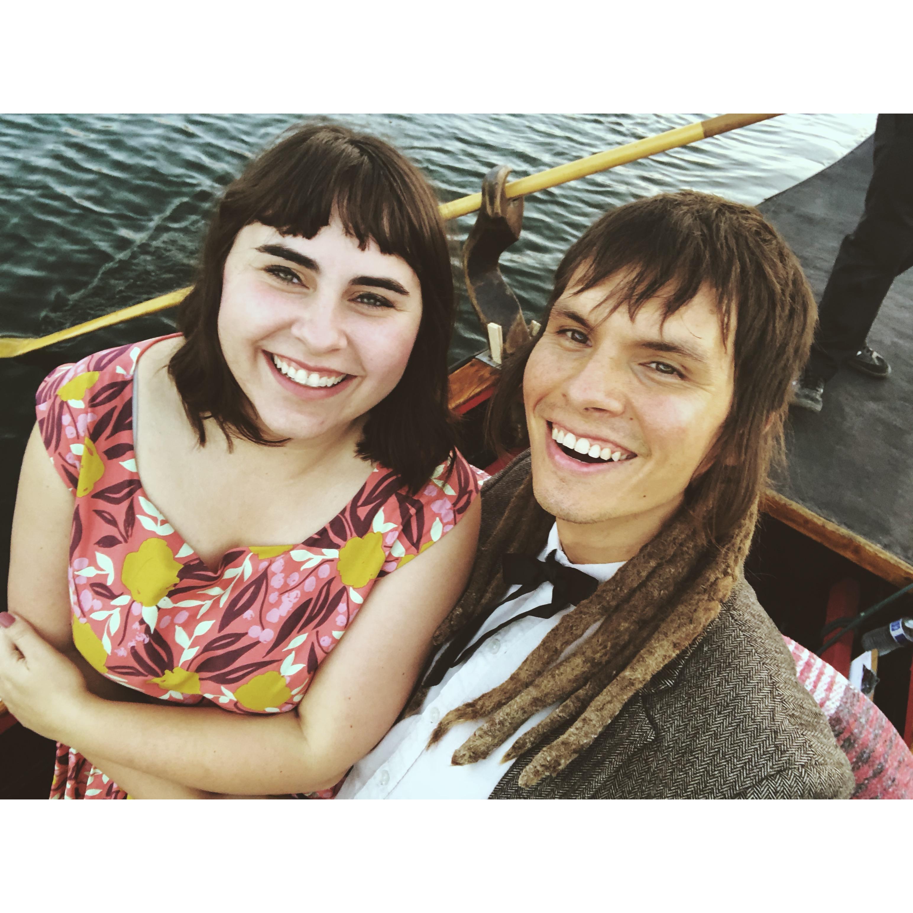 After Emilie said "yes!"