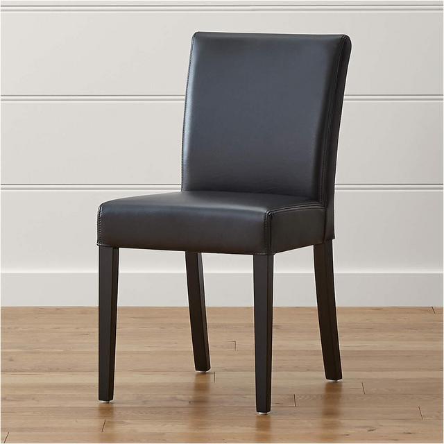 Lowe Onyx Leather Dining Chair