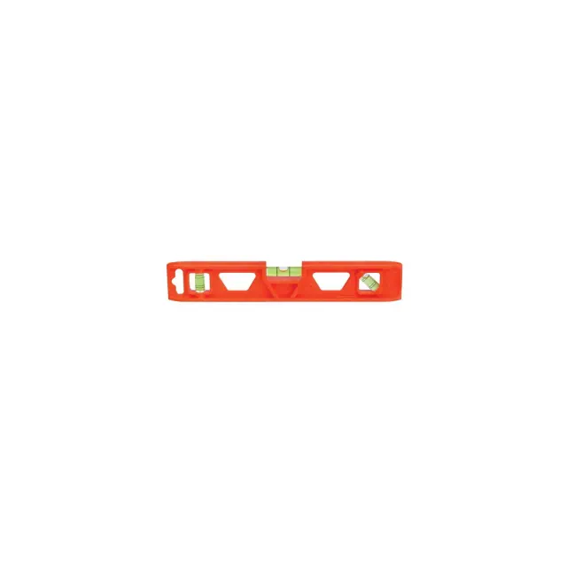 Johnson Structo-Cast 9 in. Plastic Torpedo Level 3 vial