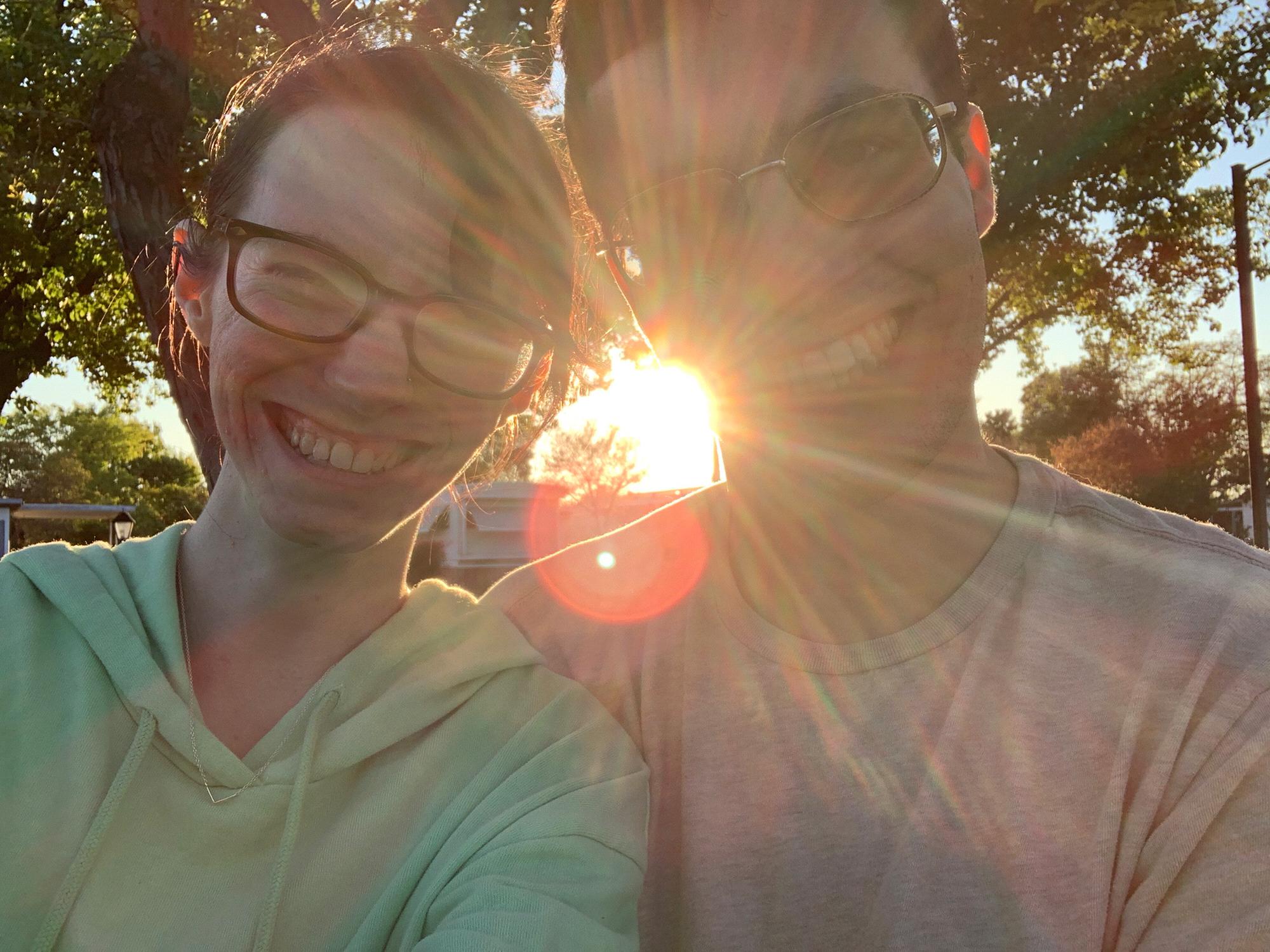 Because sun flares