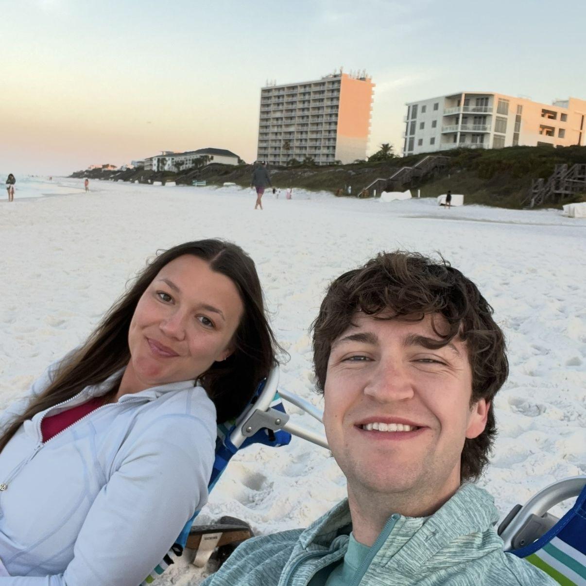 a quiet time on the beach and to watch the sun rise