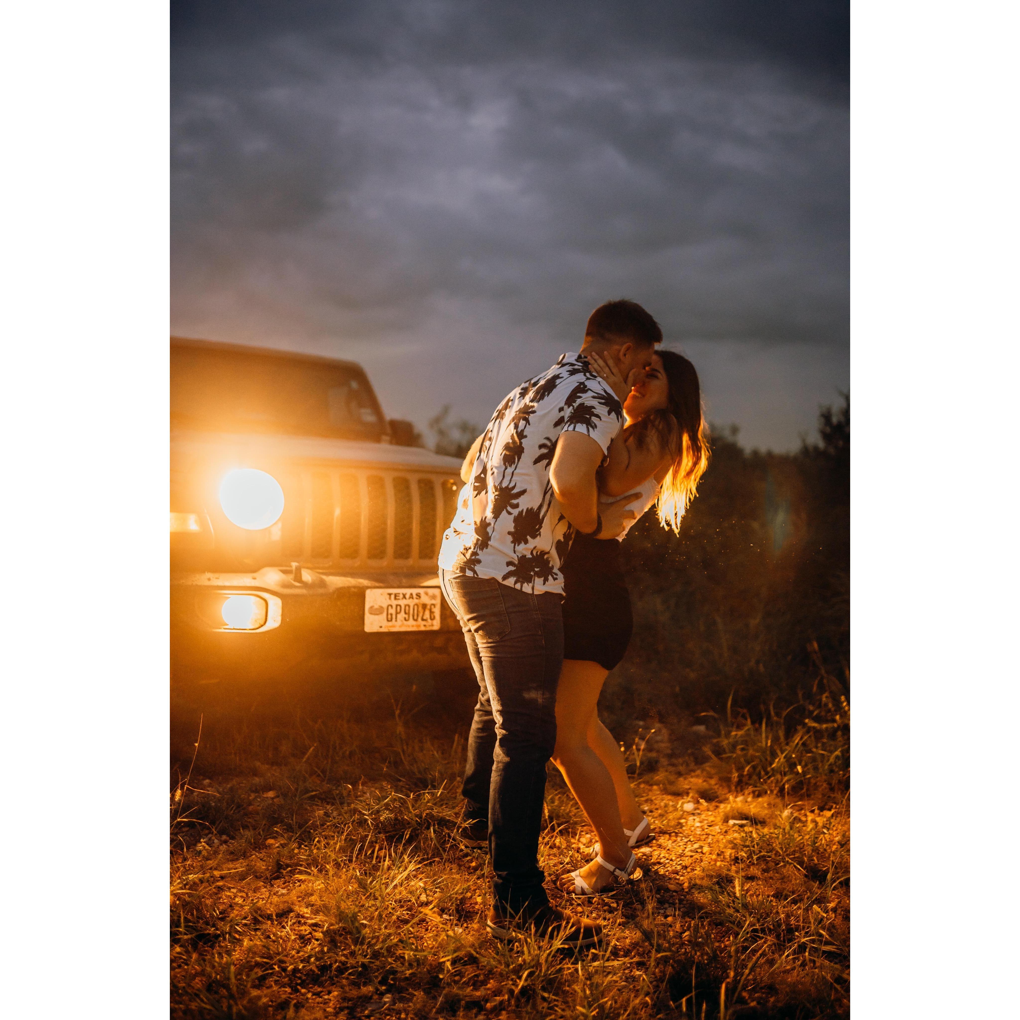 kiss me under the light of a thousand stars