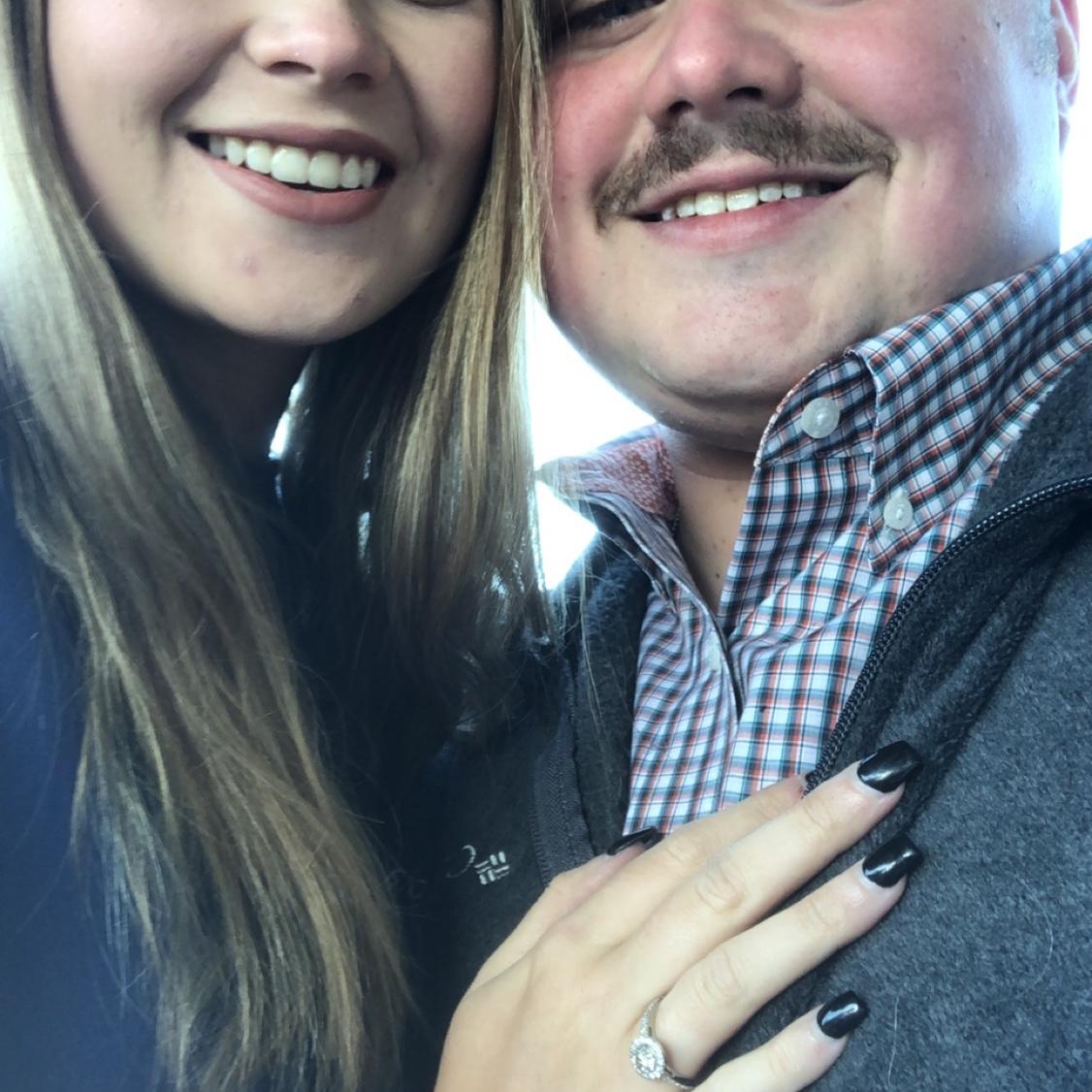 The day I said yes!! 10/17/21