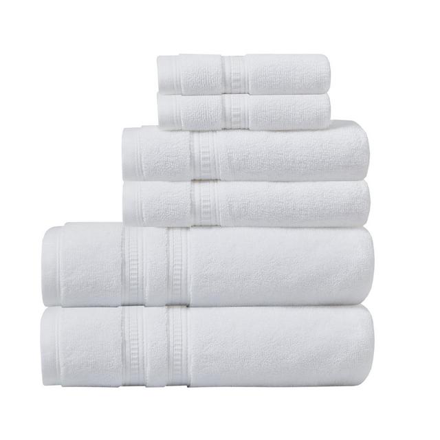 Beautyrest Plume Feather Touch Silvadur Cotton 6Pc. Towel Set