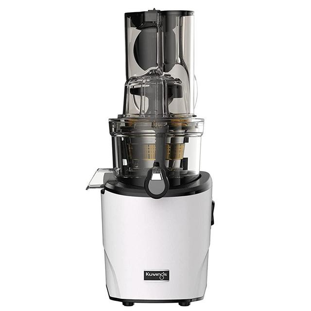 Kuvings Whole Slow Juicer | Cold Press Masticating Juicer Machine | Extra Wide 88mm & 48mm Food Chutes | Quiet Strong Motor | Auto-Cuts Whole Fruits & Veggies | Smoothie Sorbet Attachment | Easy Clean