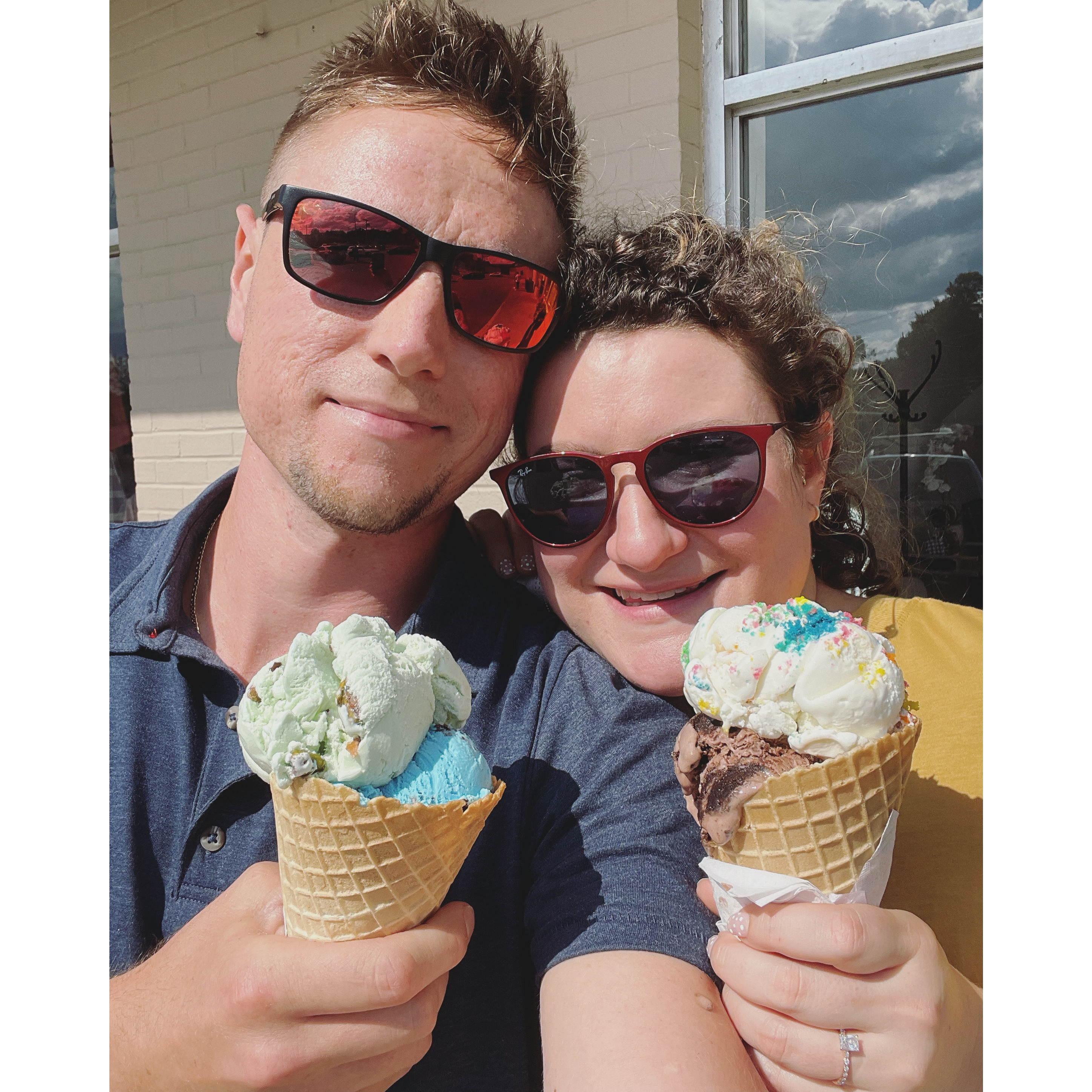 Check out Manning's Ice Cream on your way out of town!