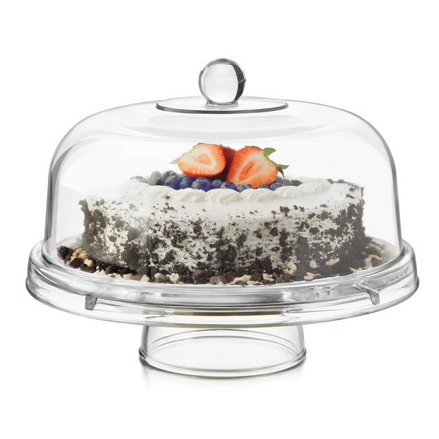 Dailyware™ Glass 6-in-1 Footed Cake Dome