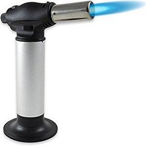 JB Chef Culinary Micro Butane Torch | Refillable Cooking Kitchen Blow Torch With Safety Lock & Adjustable Flame | For Pastries, Desserts, Crème Brûlée, Brazing, Soldering, Camping, Welding & More