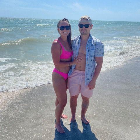 Zack's first family vacation with Maddie, April 2022, Sanibel, Florida