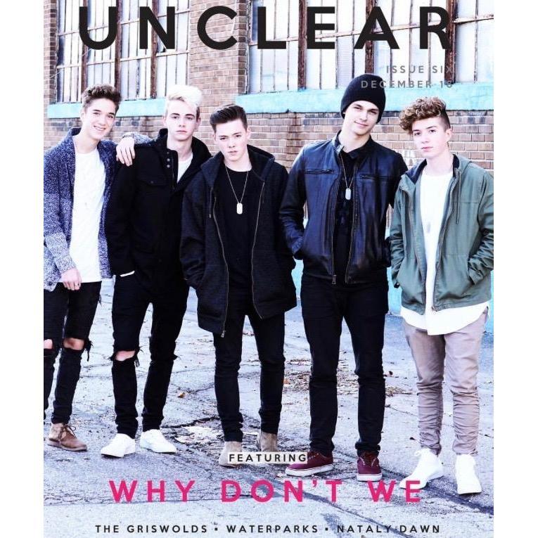 Zach's First Magazine Cover With Why Don't We