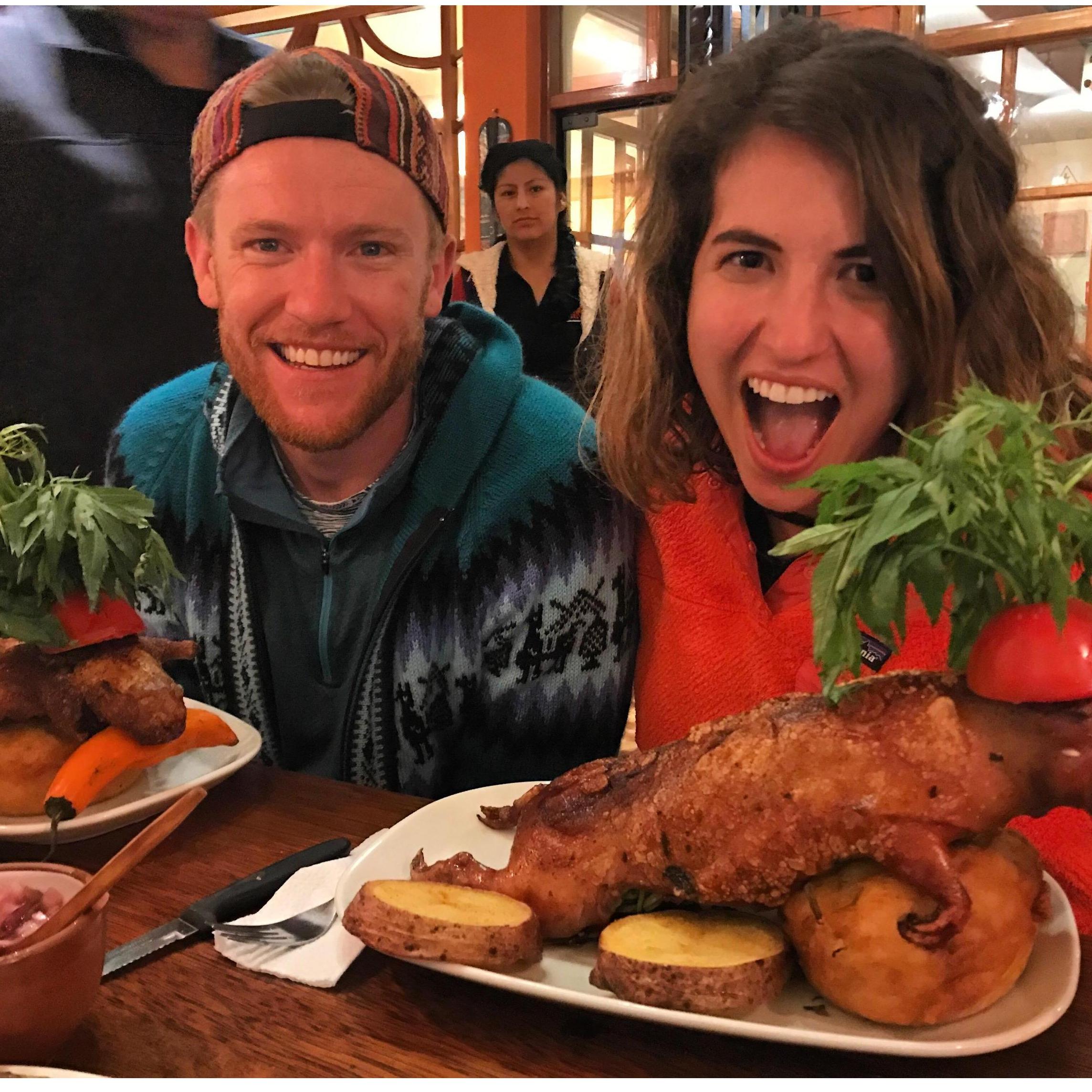 From adventurous eats