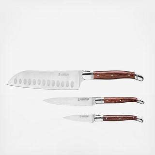 Laguiole 3-Piece Knife Starter Set