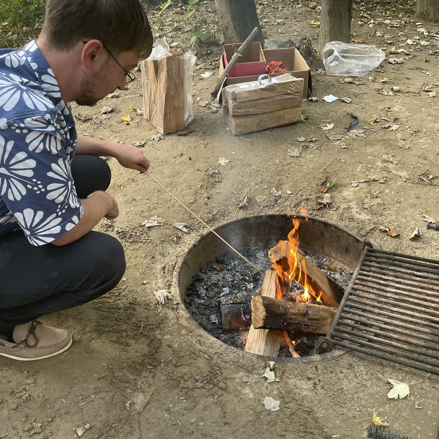Camping with some of the Haines-Korlacki crew 🏕️